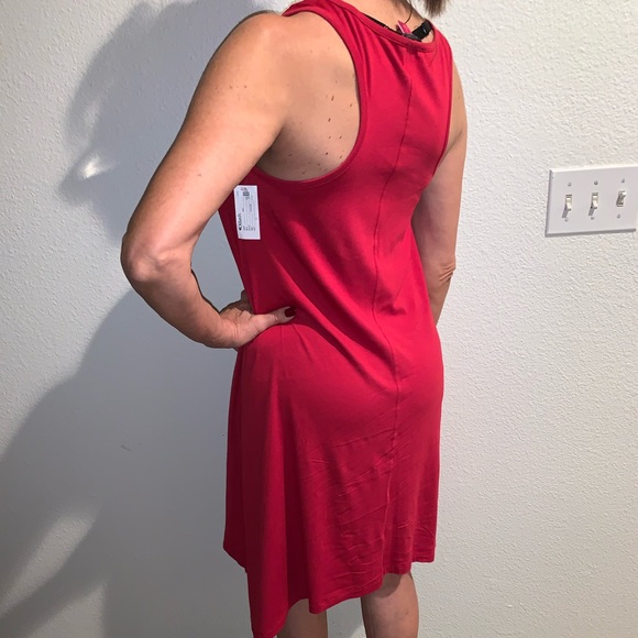 Vince Camuto Red Dress Knee Length size Small - Picture 2 of 7
